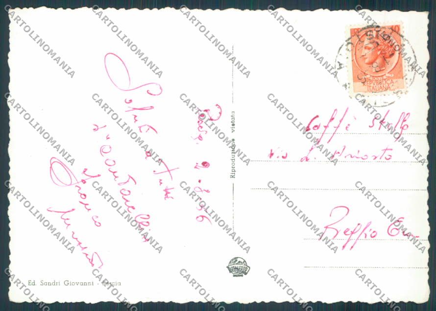 Pistoia Pescia Mercato Fiori foto FG cartolina ZF4514 – retro