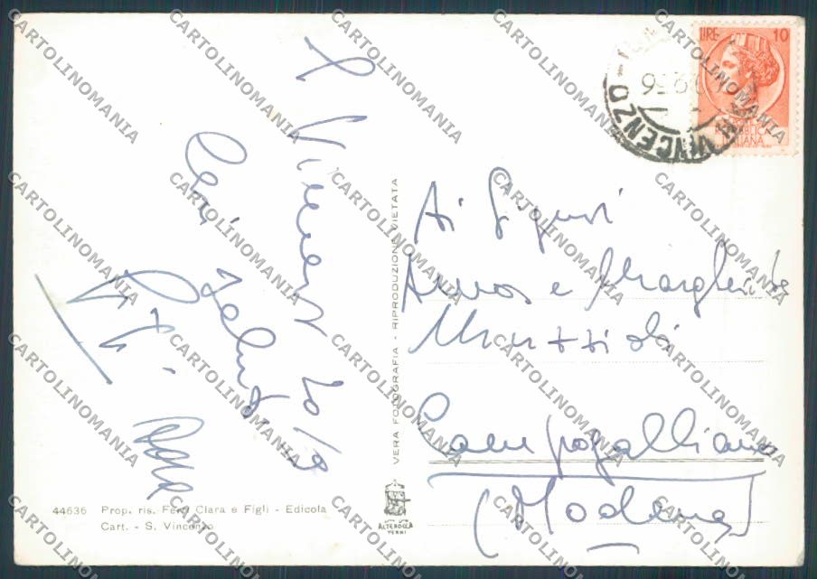 Livorno San Vincenzo foto FG cartolina ZF4515 – retro