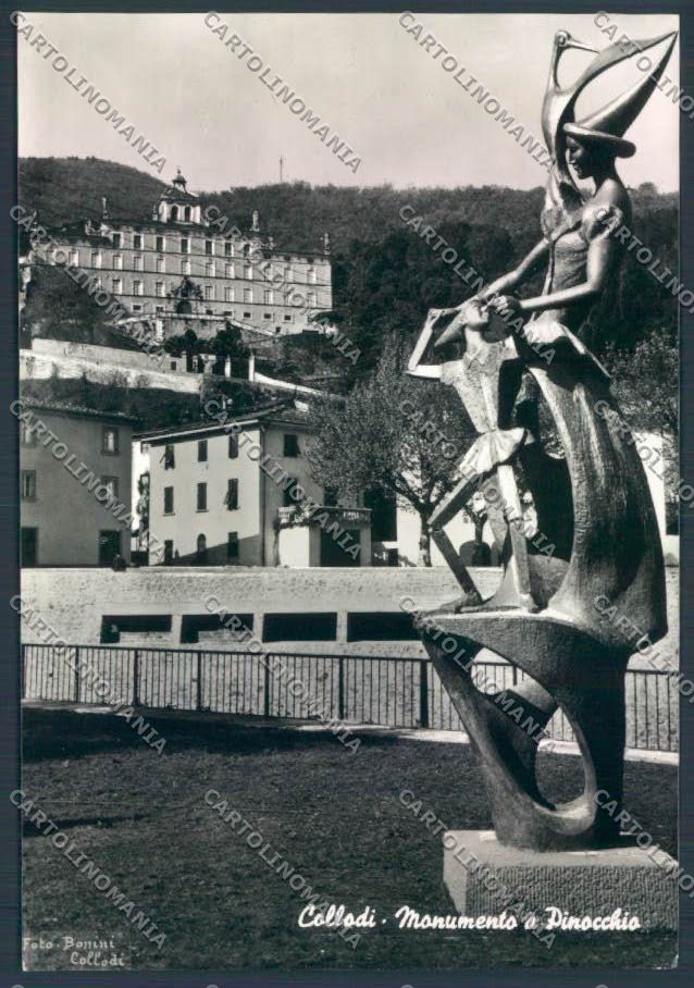Pistoia Collodi Pinocchio foto FG cartolina ZF4577 – fronte