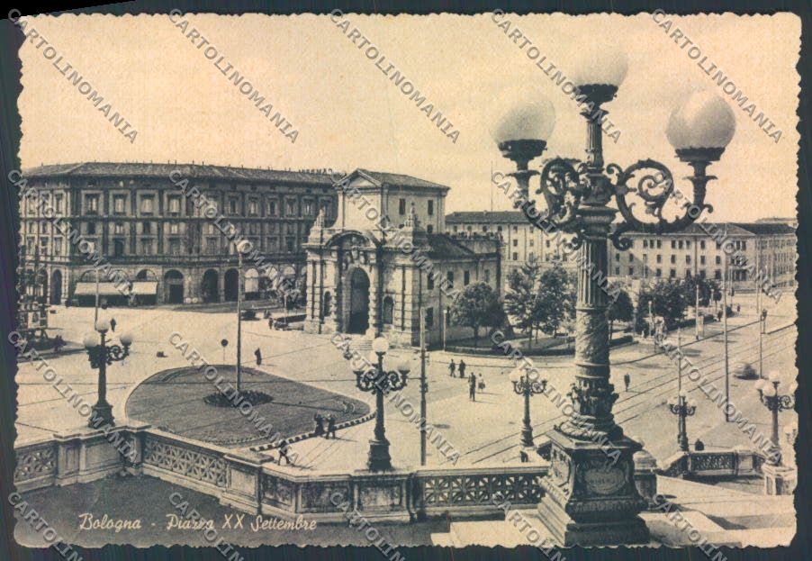 Bologna città PIEGHE FG cartolina ZF4594 – fronte
