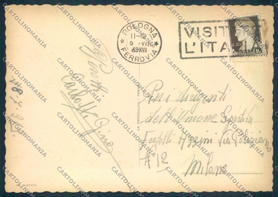 Bologna città FG cartolina ZF4611 – retro