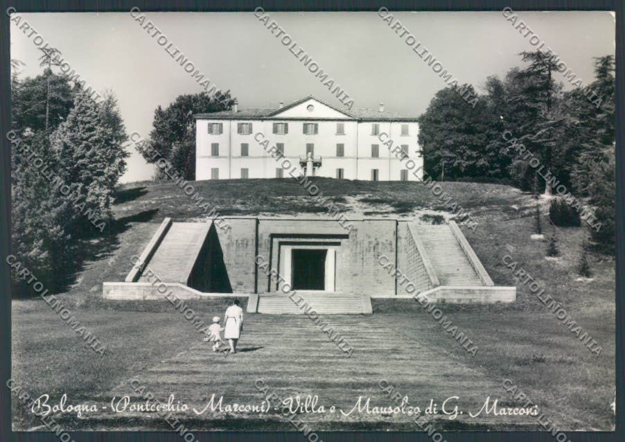 Bologna Pontecchio Marconi PIEGA foto FG cartolina ZF4632 – fronte