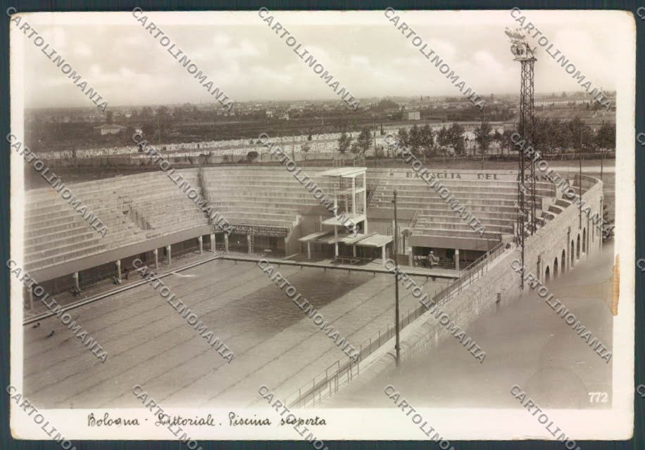 Bologna città Littoriale foto FG cartolina ZF4654 – fronte