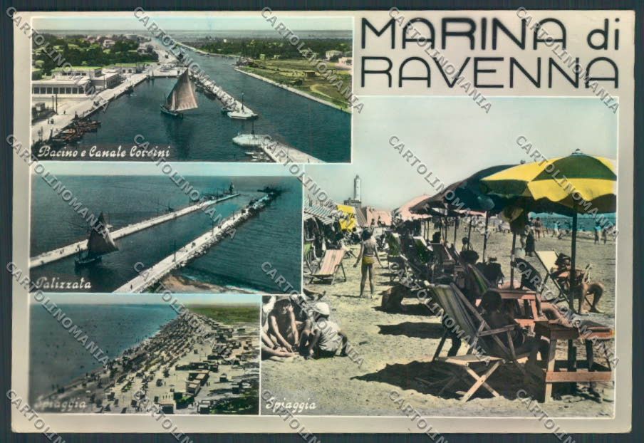 Ravenna Marina di foto FG cartolina ZF4691 – fronte