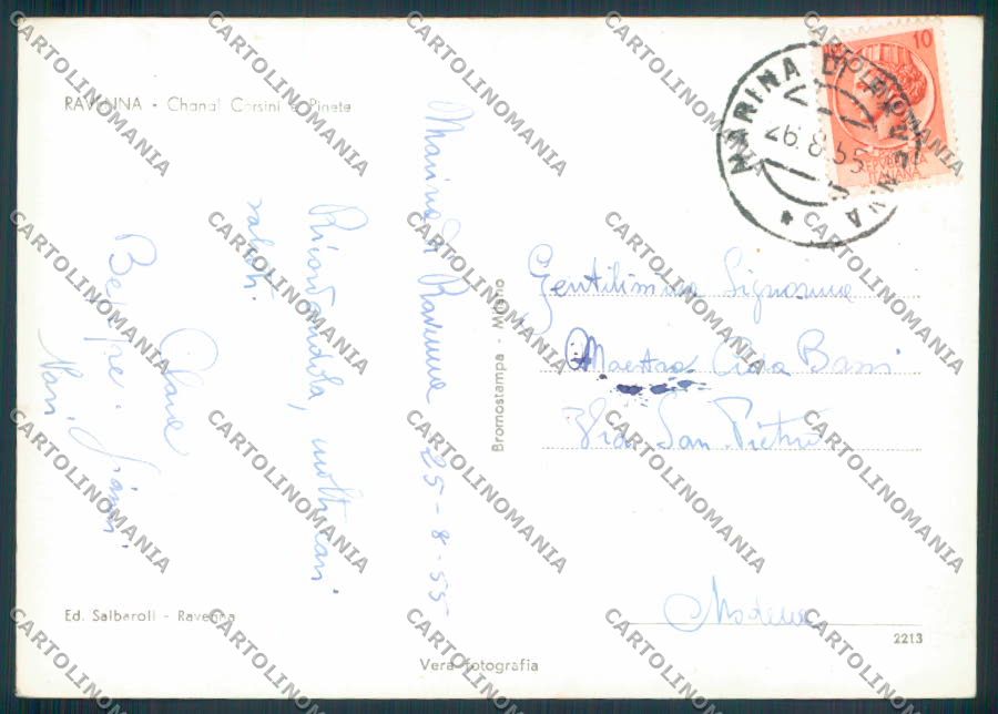 Ravenna città foto FG cartolina ZF4715 – retro