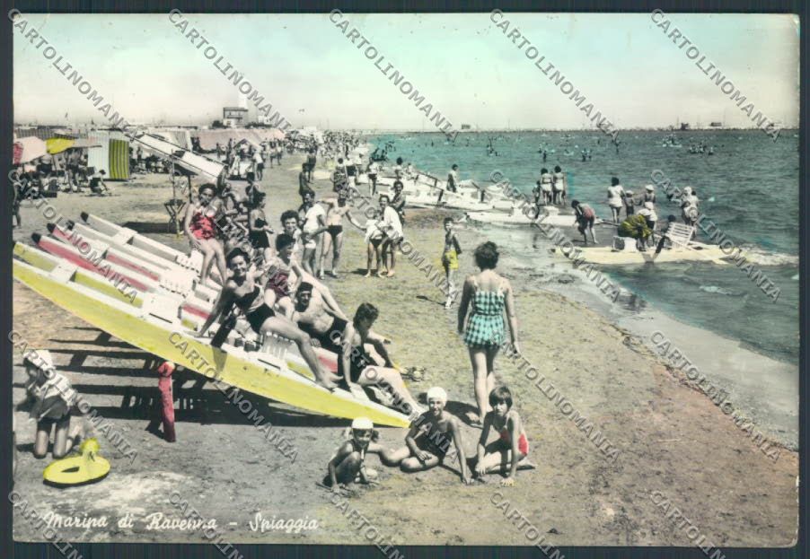 Ravenna Marina di foto FG cartolina ZF4729 – fronte