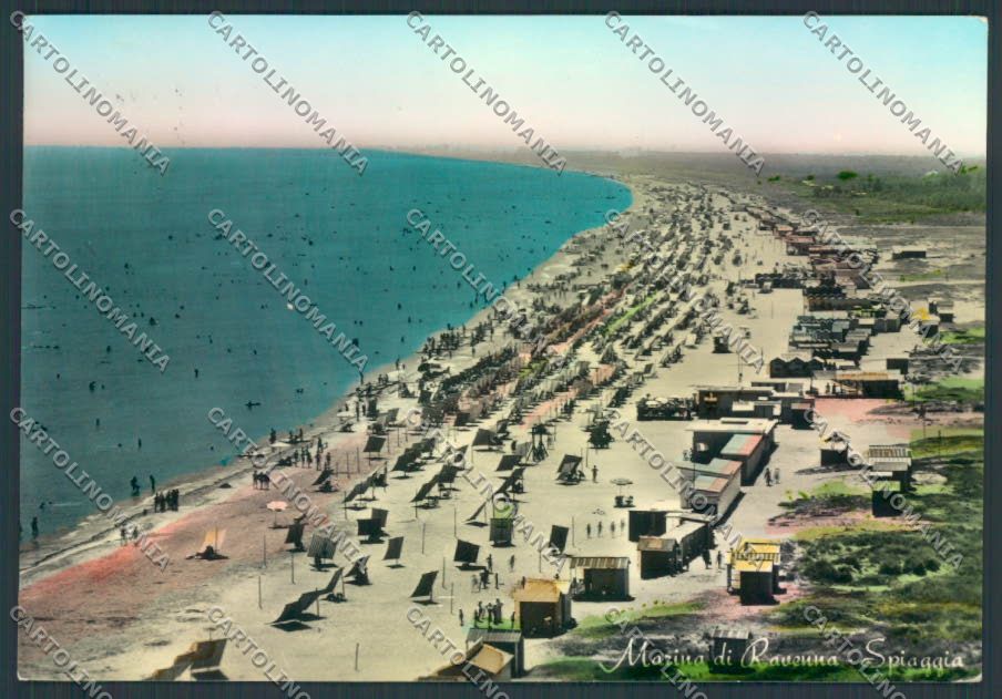 Ravenna Marina di foto FG cartolina ZF4730 – fronte