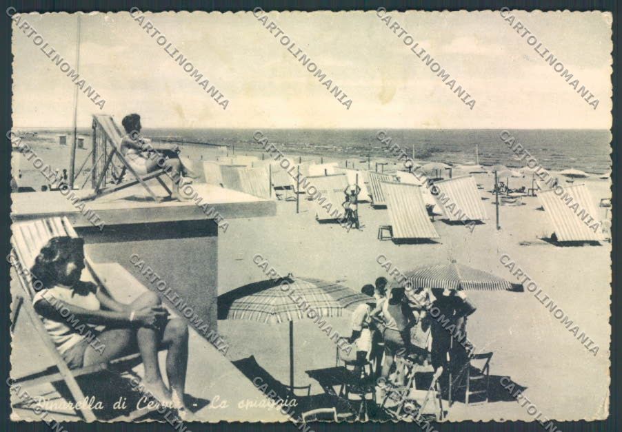 Ravenna Pinarella di Ravenna Cervia PIEGHE FG cartolina ZF4750 – fronte