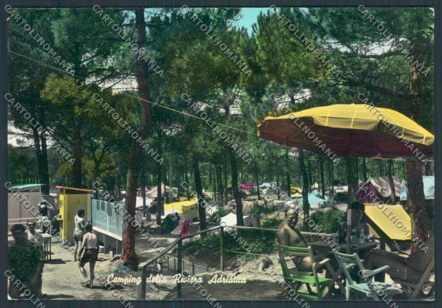 Ravenna Pinarella di Cervia campeggio foto FG cartolina ZF4752 – fronte
