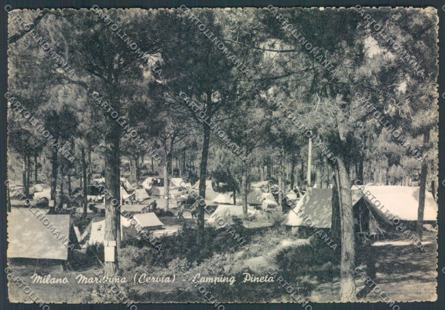 Ravenna Cervia Milano Marittima campeggio FG cartolina ZF4771 – fronte