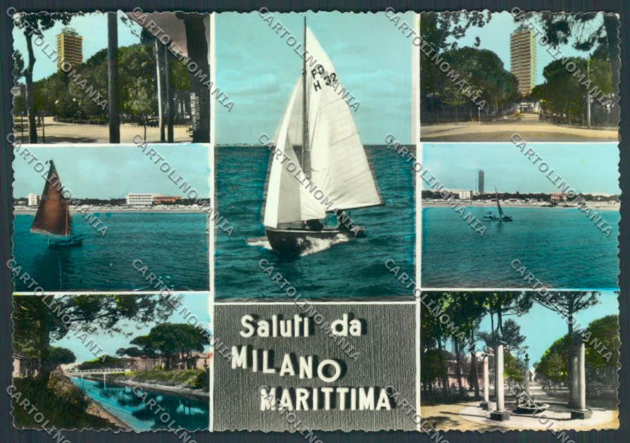 Ravenna Cervia Milano Marittima foto FG cartolina ZF4788 – fronte