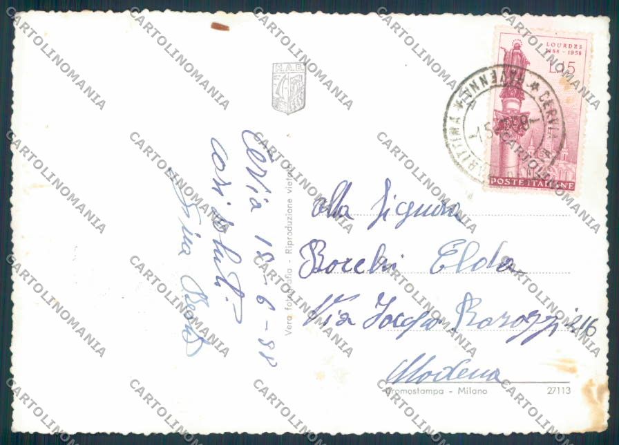 Ravenna Cervia Milano Marittima foto FG cartolina ZF4788 – retro