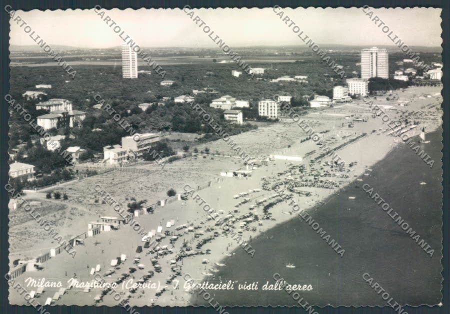 Ravenna Cervia Milano Marittima ABRASA foto FG cartolina ZF4797 – fronte