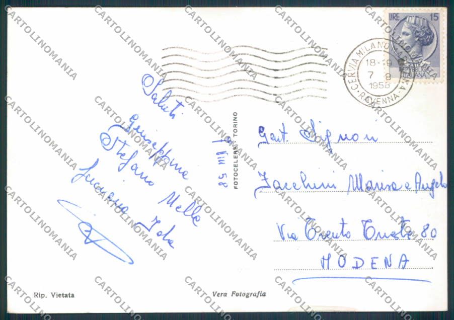 Ravenna Cervia Milano Marittima foto FG cartolina ZF4807 – retro