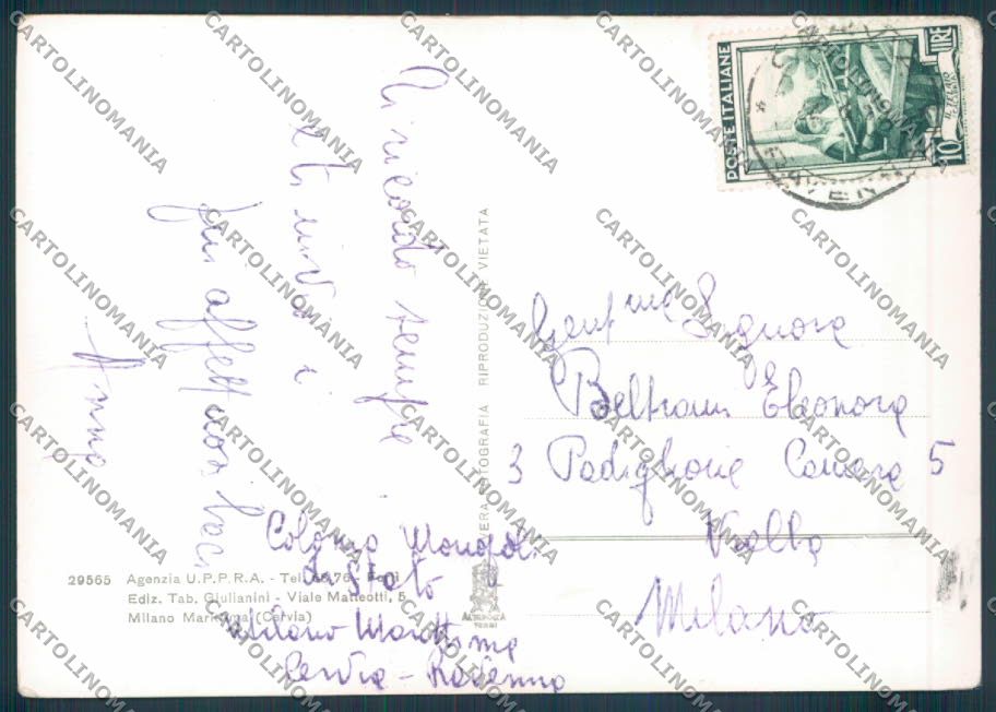 Ravenna Cervia Milano Marittima foto FG cartolina ZF4808 – retro