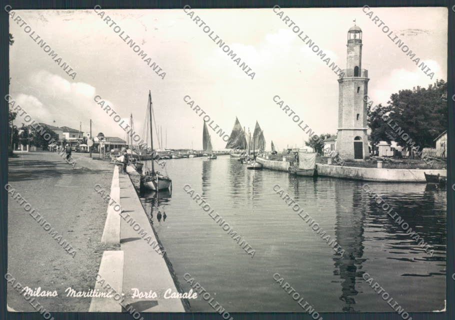 Ravenna Cervia Milano Marittima Faro foto FG cartolina ZF4809 – fronte