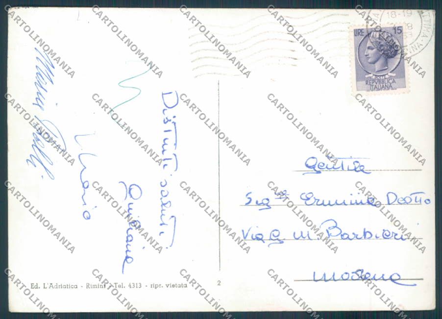Ravenna Cervia Milano Marittima foto FG cartolina ZF4812 – retro