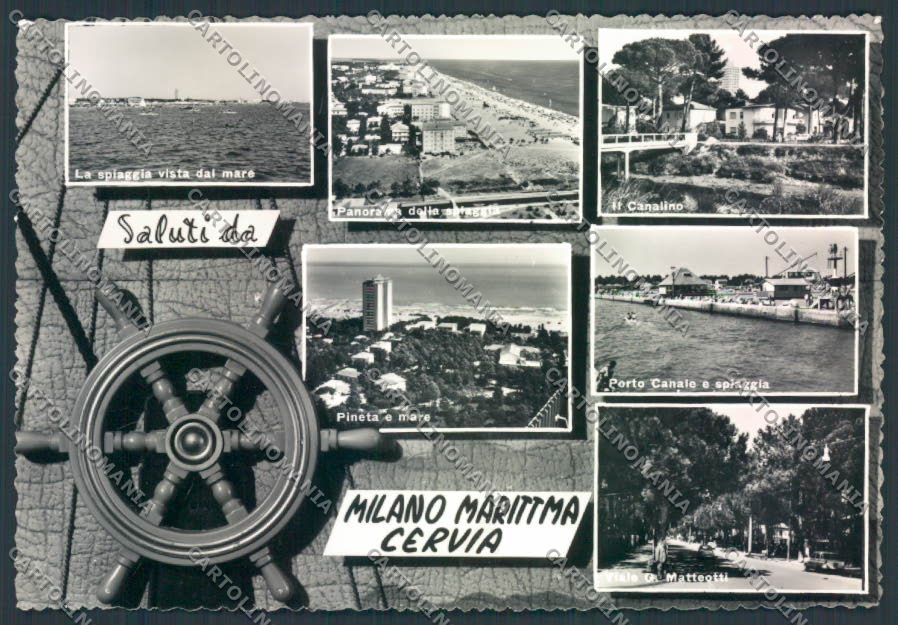 Ravenna Cervia Milano Marittima foto FG cartolina ZF4818 – fronte