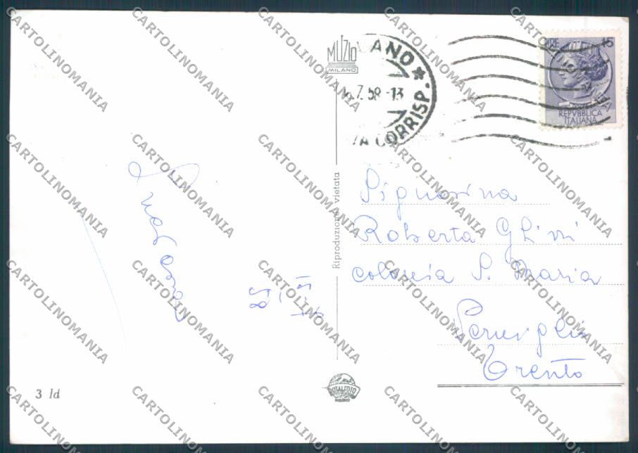 Milano Idroscalo foto FG cartolina ZF4844 – retro