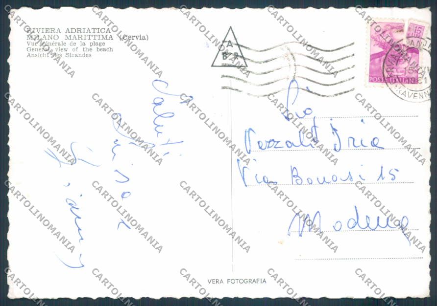 Ravenna Cervia Milano Marittima foto FG cartolina ZF4860 – retro