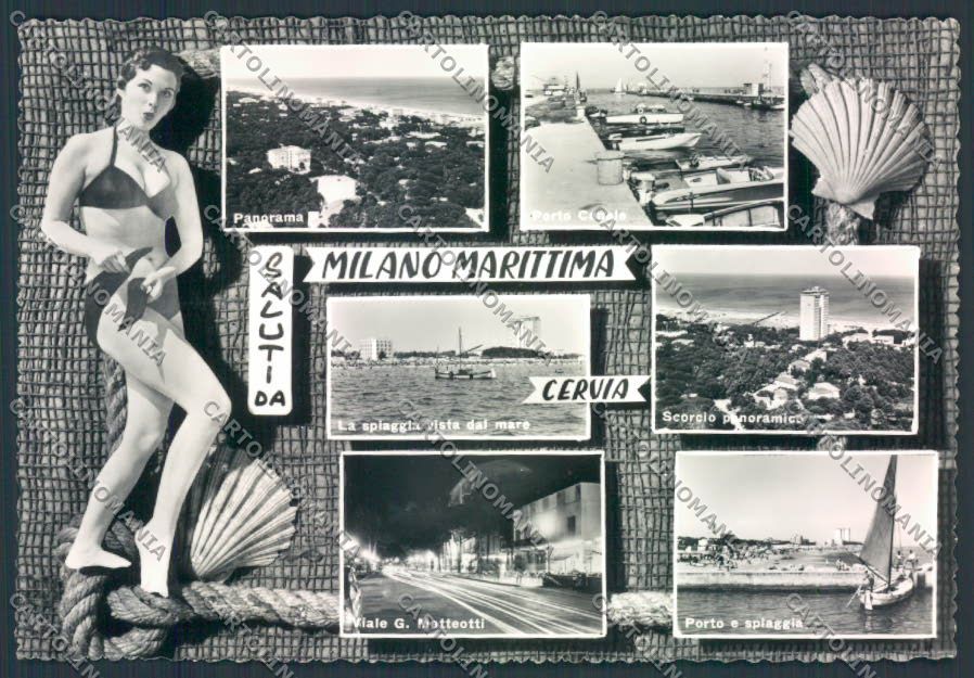 Ravenna Cervia Milano Marittima foto FG cartolina ZF4861 – fronte