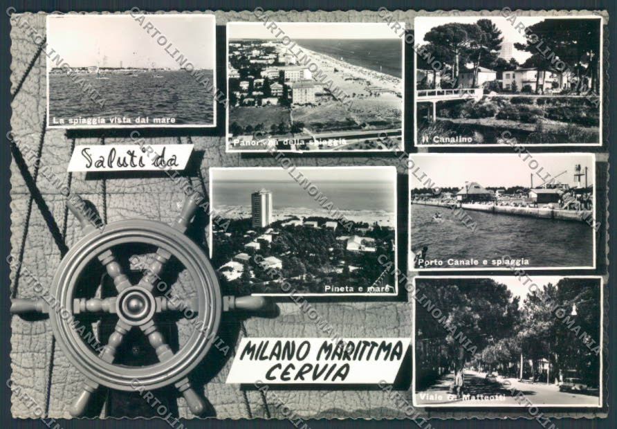Ravenna Cervia Milano Marittima foto FG cartolina ZF4871 – fronte