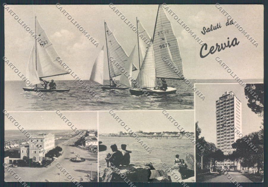 Ravenna Cervia Saluti da FG cartolina ZF4898 – fronte