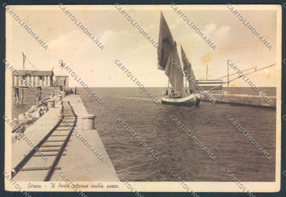 Ravenna Cervia ABRASA FG cartolina ZF4906 – fronte