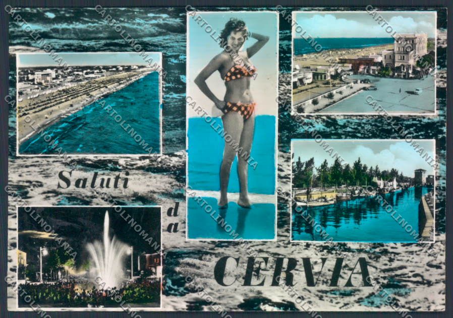 Ravenna Cervia PIEGHINA foto FG cartolina ZF4908 – fronte
