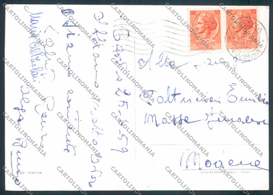 Ravenna Cervia foto FG cartolina ZF4921 – retro