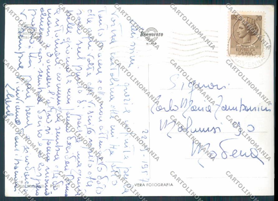 Ravenna Cervia foto FG cartolina ZF4925 – retro