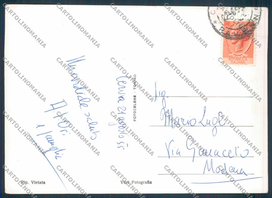 Ravenna Cervia foto FG cartolina ZF4927 – retro