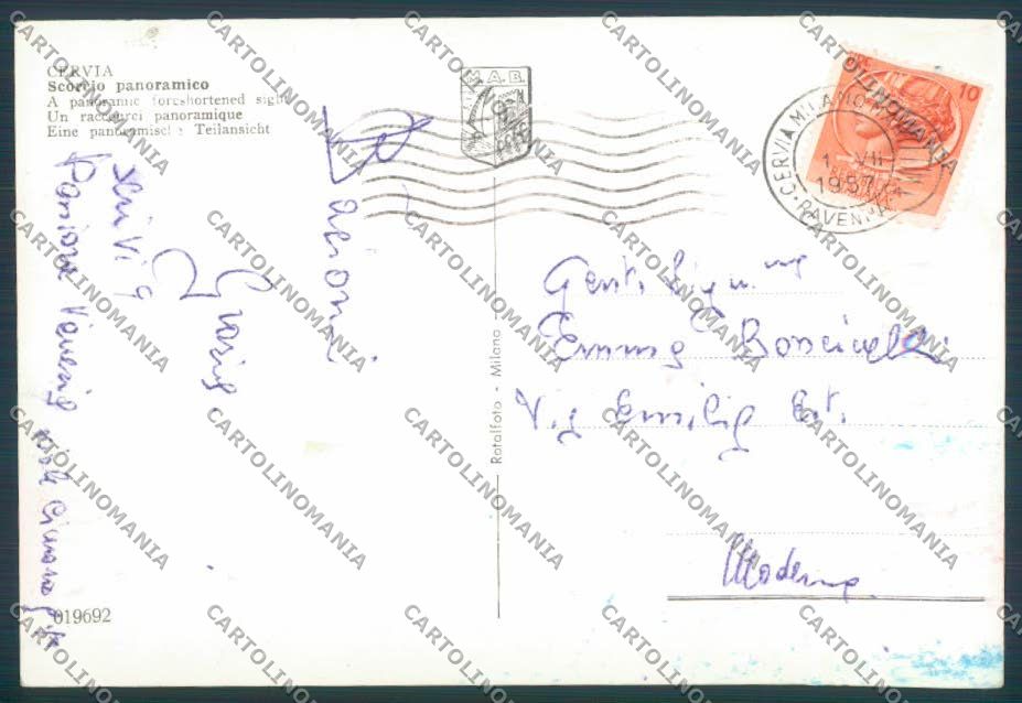 Ravenna Cervia foto FG cartolina ZF4929 – retro