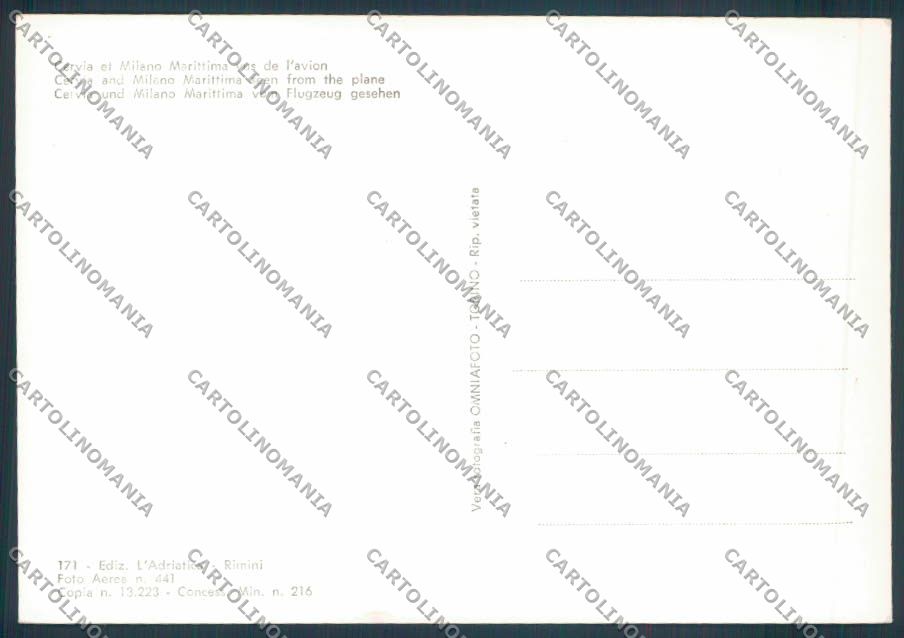 Ravenna Cervia foto FG cartolina ZF4945 – retro