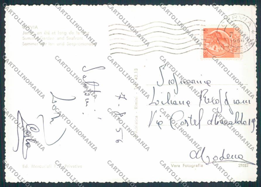 Ravenna Cervia foto FG cartolina ZF4960 – retro