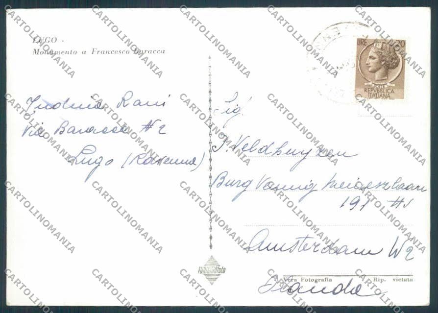 Ravenna Lugo foto FG cartolina ZF4970 – retro