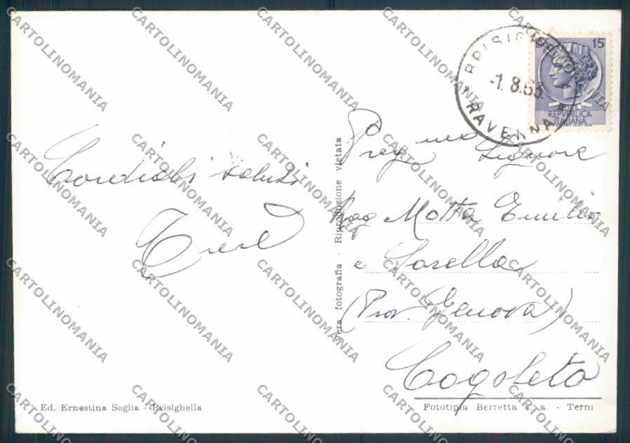 Ravenna Brisighella foto FG cartolina ZF4980 – retro