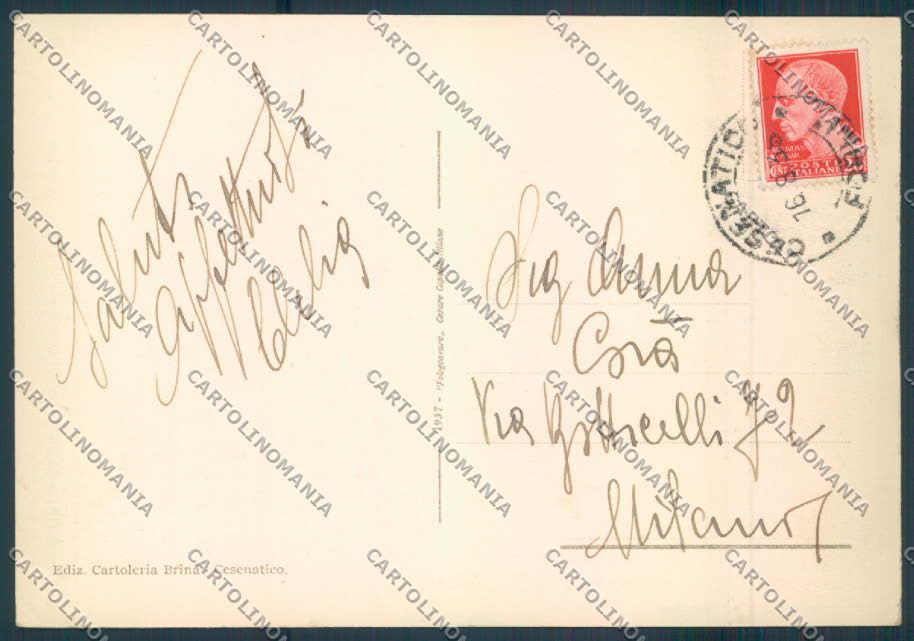 Forlì Cesenatico FG cartolina ZF5017 – retro