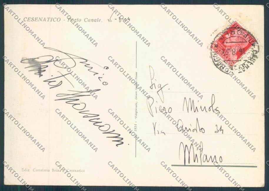 Forlì Cesenatico FG cartolina ZF5033 – retro