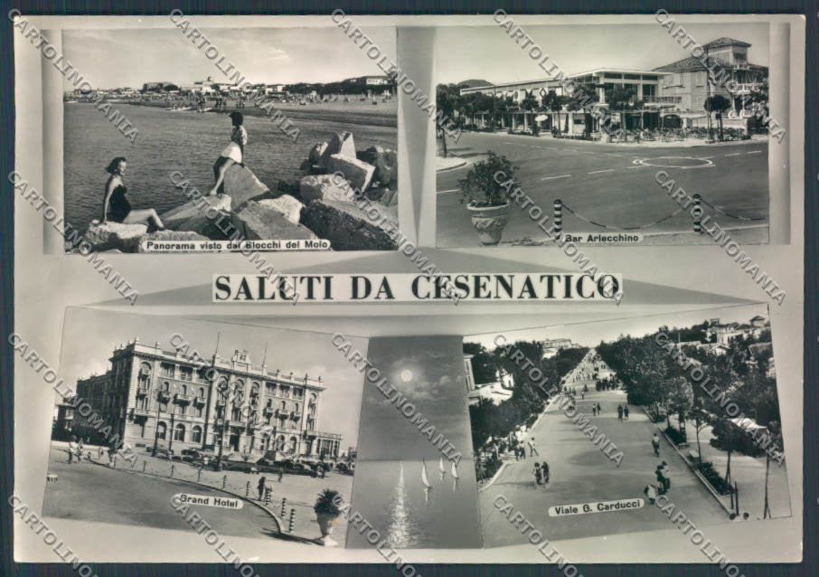 Forlì Cesenatico Saluti da foto FG cartolina ZF5039 – fronte