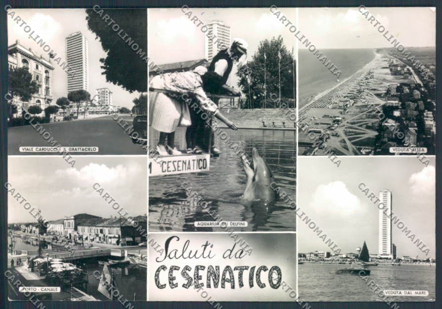 Forlì Cesenatico Saluti da foto FG cartolina ZF5040 – fronte