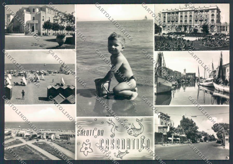 Forlì Cesenatico Saluti da foto FG cartolina ZF5041 – fronte