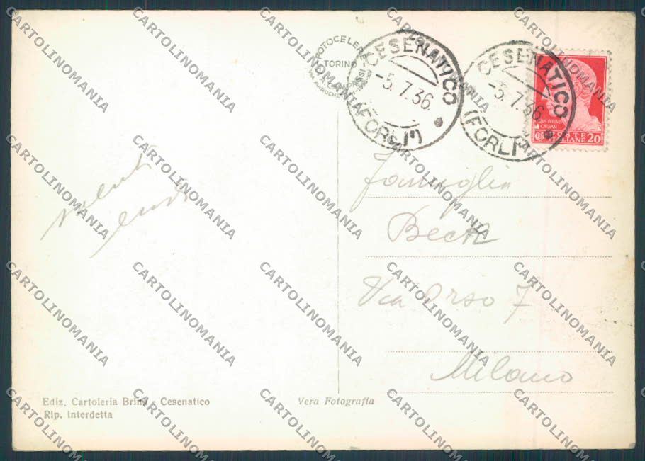 Forlì Cesenatico foto FG cartolina ZF5044 – retro