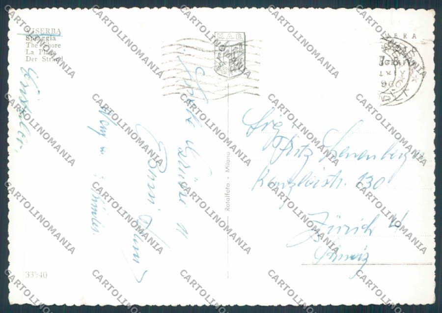 Rimini Viserba foto FG cartolina ZF5081 – retro