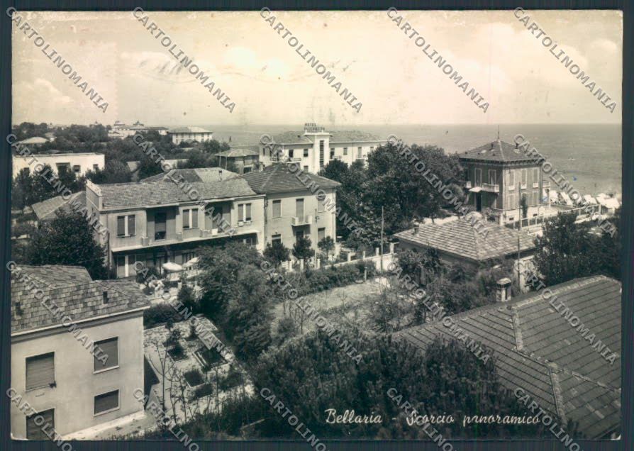 Rimini Bellaria ABRASA foto FG cartolina ZF5097 – fronte