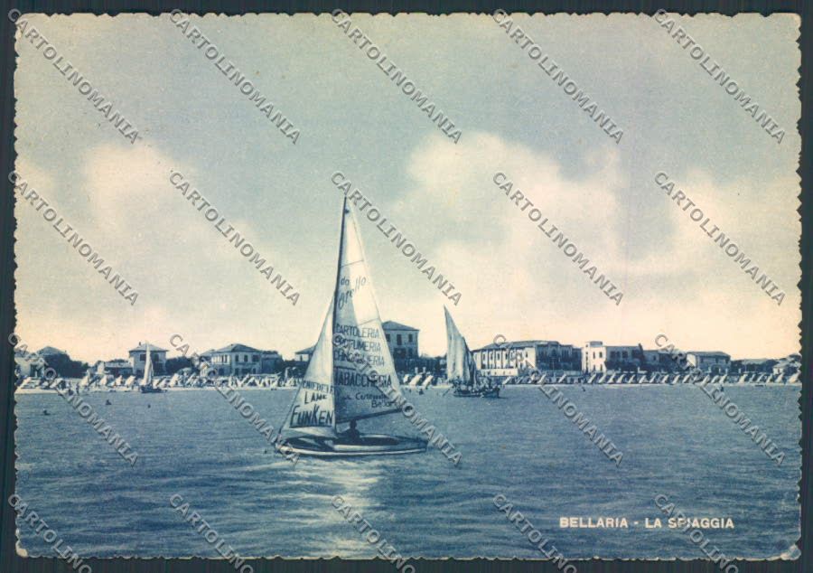 Rimini Bellaria FG cartolina ZF5101 – fronte
