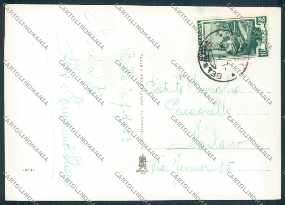 Rimini Bellaria foto FG cartolina ZF5105 – retro