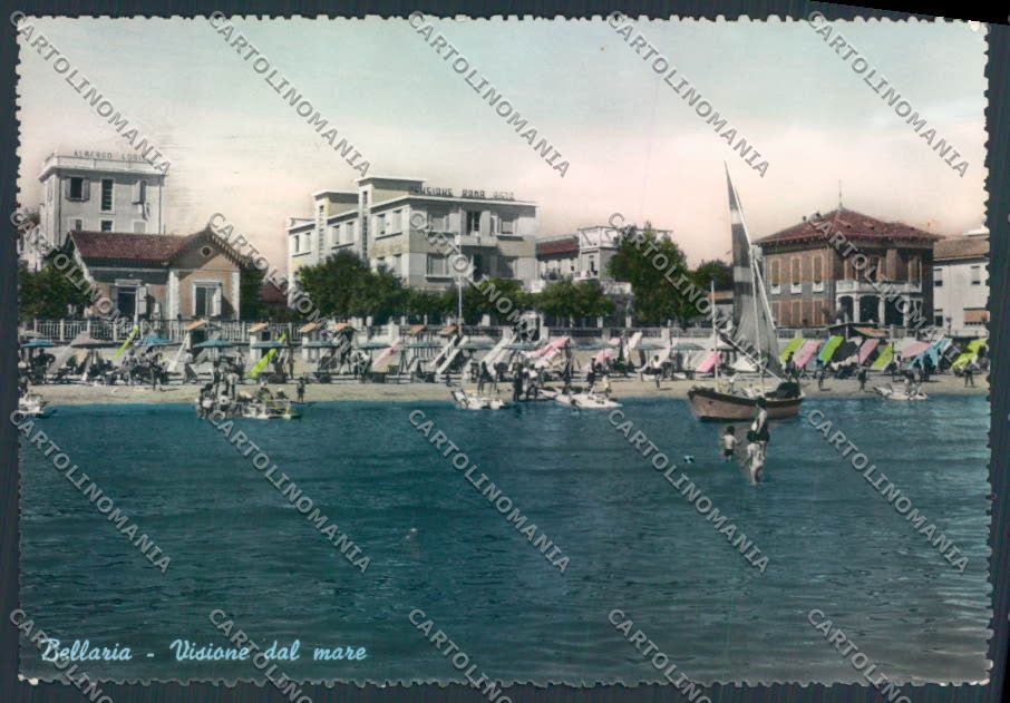 Rimini Bellaria foto FG cartolina ZF5106 – fronte