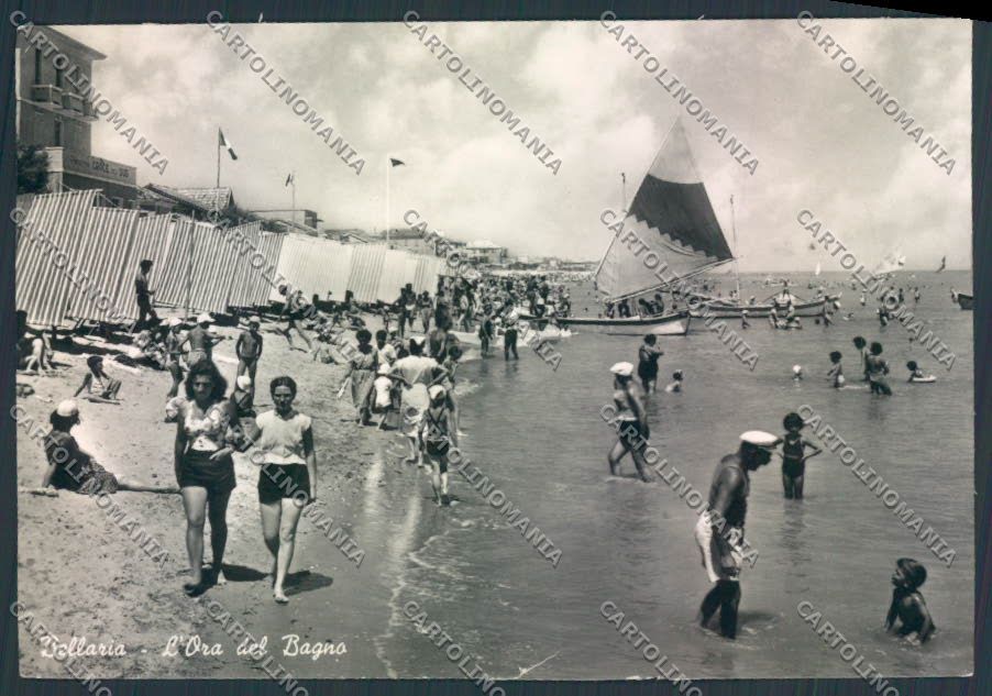 Rimini Bellaria STRAPPO foto FG cartolina ZF5110 – fronte