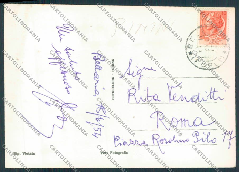 Rimini Bellaria foto FG cartolina ZF5112 – retro